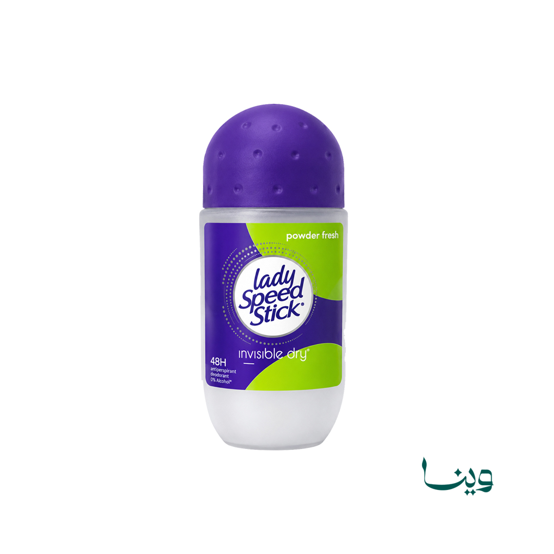 مام رول ضد تعریق زنانه لیدی اسپید مدل Powder Fresh